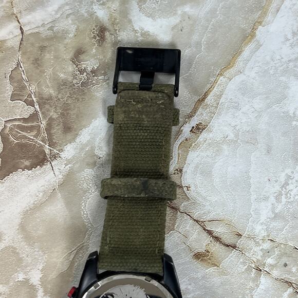 Diesel Men's Watch 10 bar DZ-4189 Only The Brave Green/Black Band NEW BATTERY - Picture 12 of 16